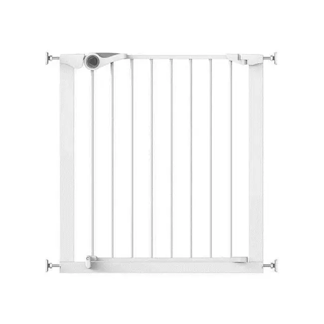 Poarta de siguranta Noma Easy Fit, presiune, 75-82 cm, metal alb, N93439