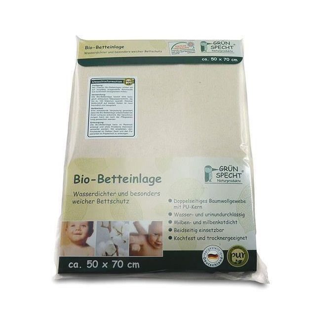Protectie organica impermeabila pentru saltea 50X70cm GRUENSPECHT 615-00