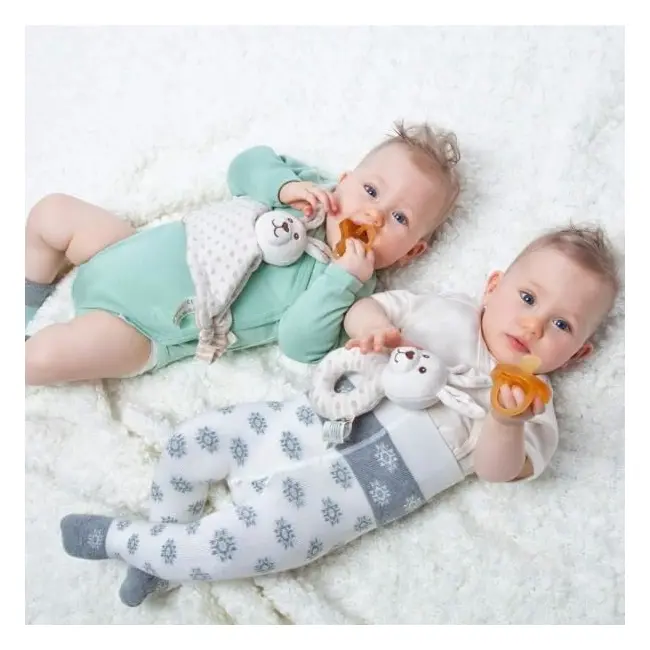 Suzeta ortodontica monobloc din latex organic 0-6 luni Grunspecht 670-00