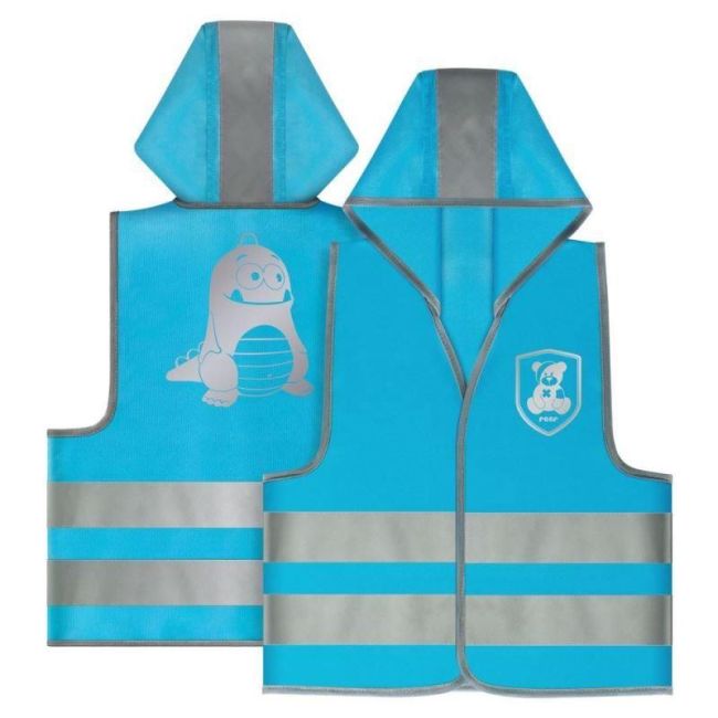 Vestă de siguranță MyBuddyGuard Dinozaur" albastru REER 53012"