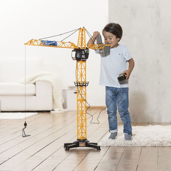Jucarie dickie toys macara giant crane cu telecomanda hubs203462411