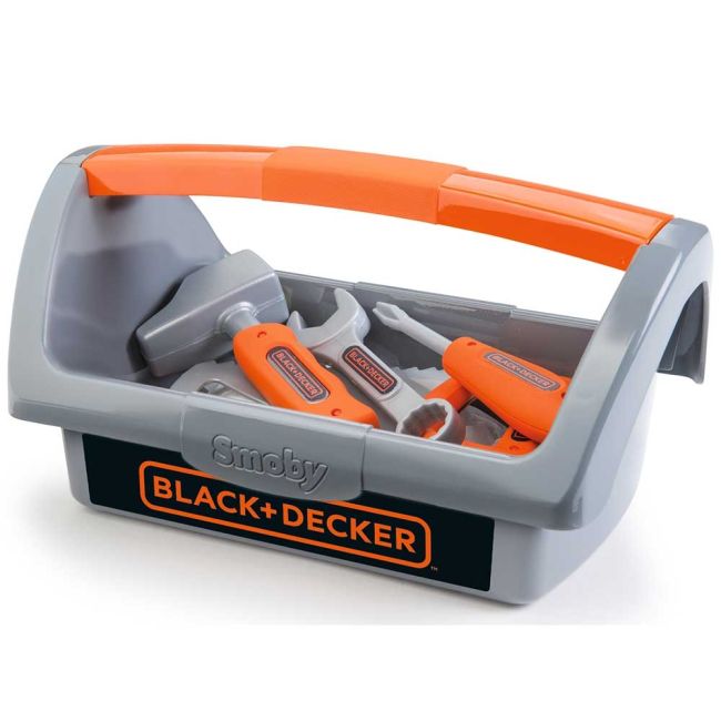 Jucarie smoby trusa black & decker cu 6 unelte hubs7600360101