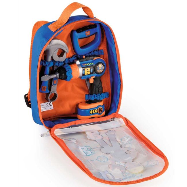Rucsac smoby bob constructorul cu unelte hubs7600360136