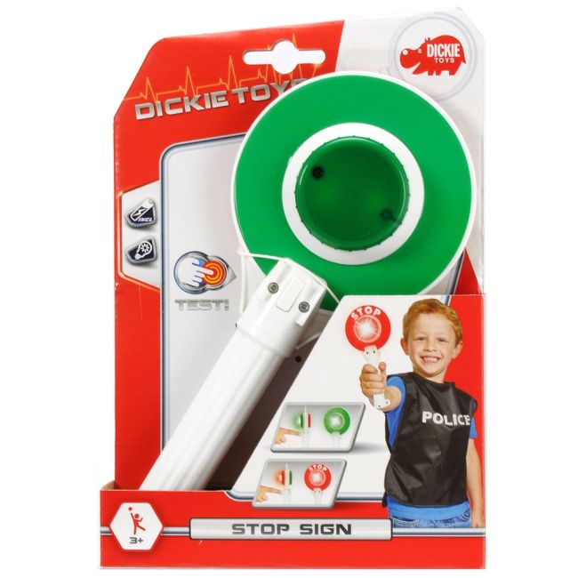 Semn rutier dickie toys stop politie hubs203342008