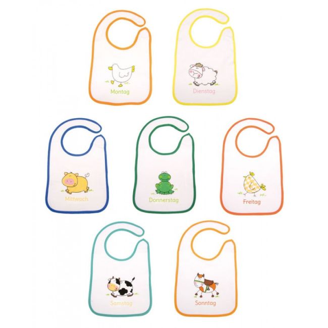 Baveta bumbac/pvc  7/set Fillikid KRSBT-155