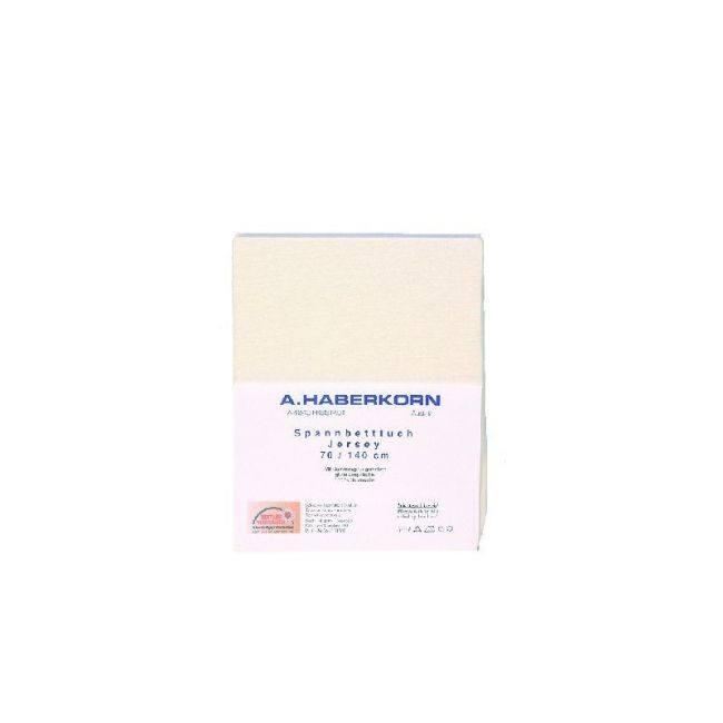 Cearceaf cu elastic din Jerseu CREM A Haberkorn KRS765252_3