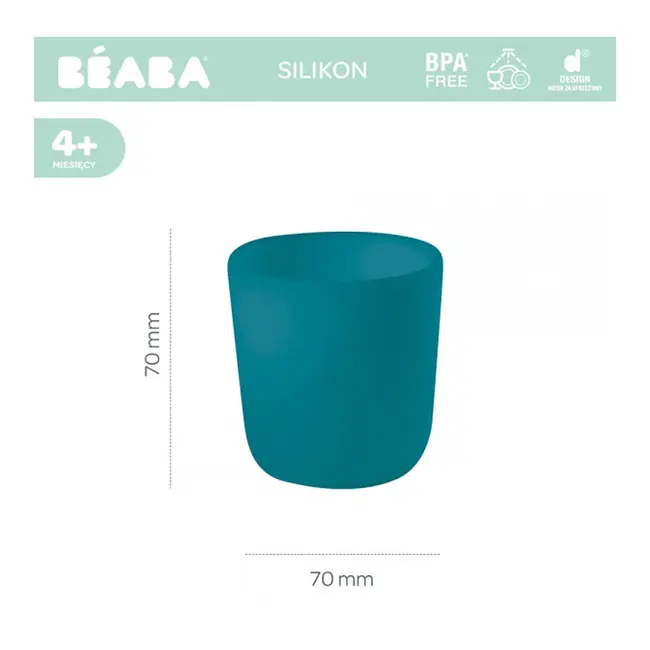 Pahar silicon Albastru ERFB913434