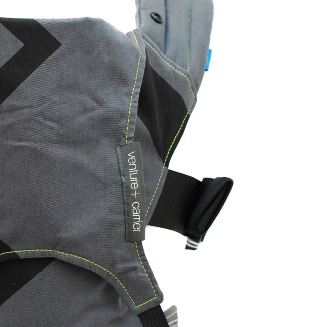 Sistem de purtare Venture Charcoal Grey/Black Zigag ERFWMM20111
