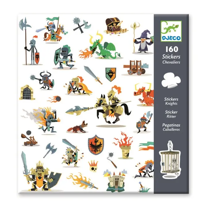 Abtibilduri Djeco Cavaleri - BRBDJ08886