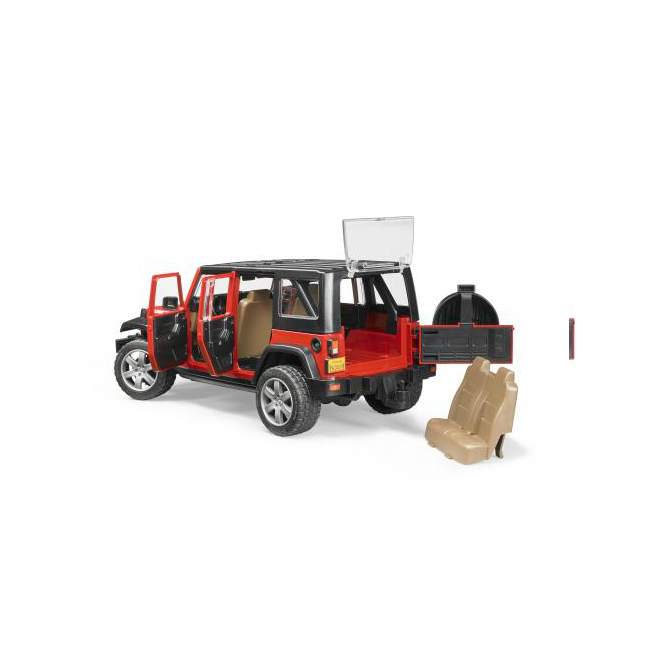 MINIMODELE 1:16 BR5 - JEEP WRANGLER UNLIMITED RUBICON - BRUDER NCR2525