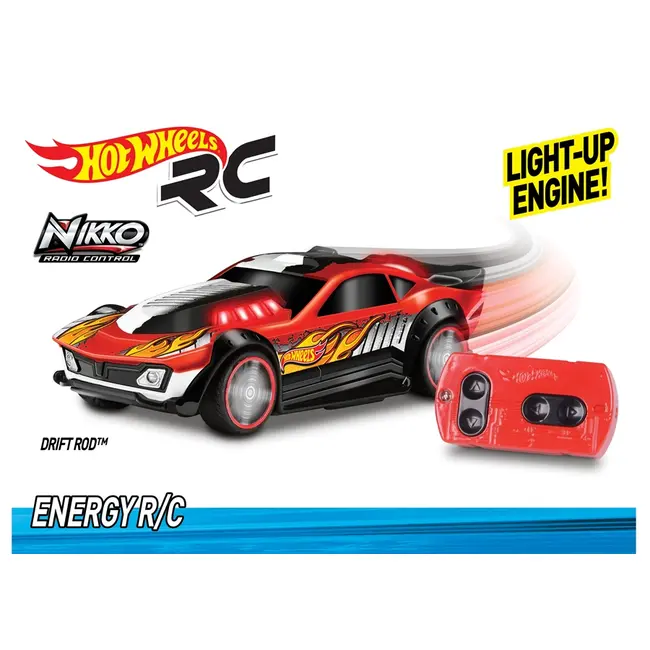 Masina cu radiocomanda energy - DRIFT ROD - Hot Wheels NCR90405-1