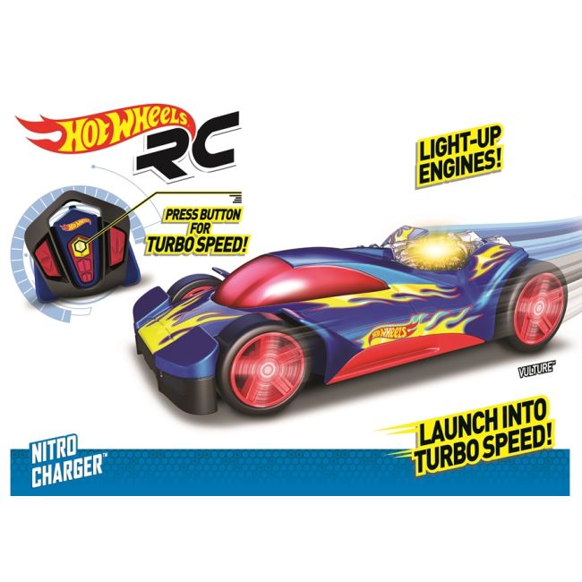 Masina cu radiocomanda nitro - VULTURE - Hot Wheels NCR90410-1