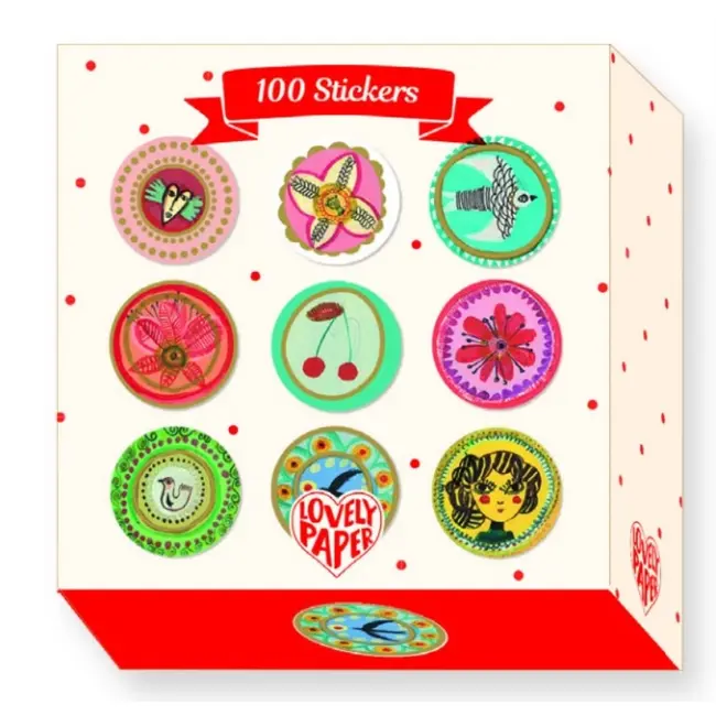 100 Abtibilduri copii Djeco - BRBDD03703