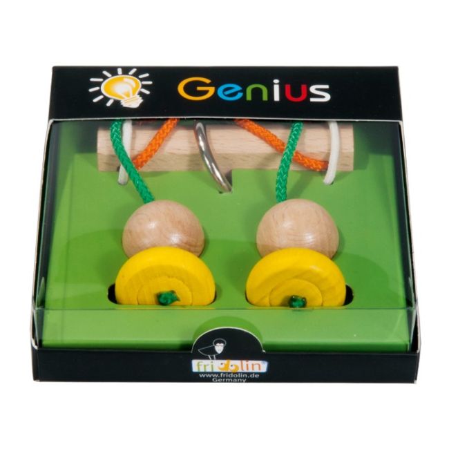 IQ Test Genius Elibereaz? inelul, piese galbene - BRBFr_17153
