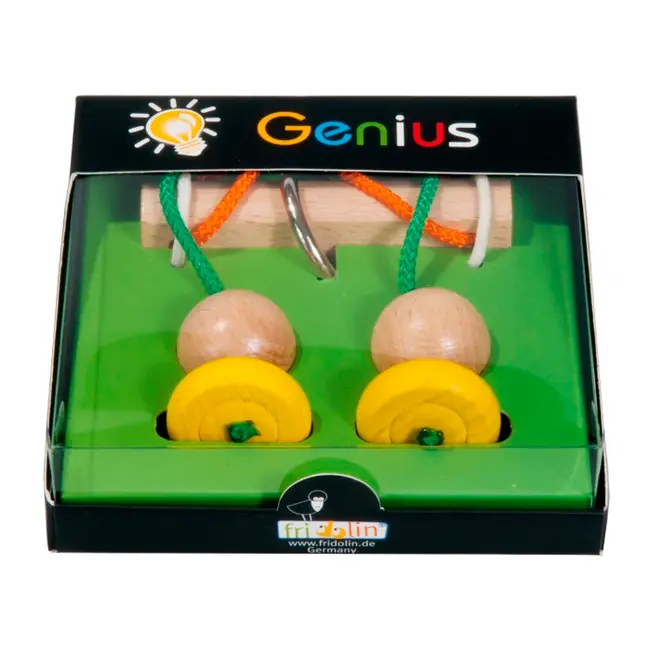 IQ Test Genius Elibereaz? inelul, piese galbene - BRBFr_17153