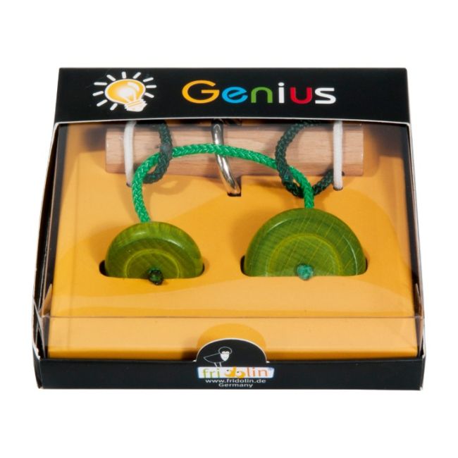 IQ Test Genius Elibereaz? inelul, piese verzi - BRBFr_17154