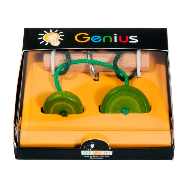 IQ Test Genius Elibereaz? inelul, piese verzi - BRBFr_17154