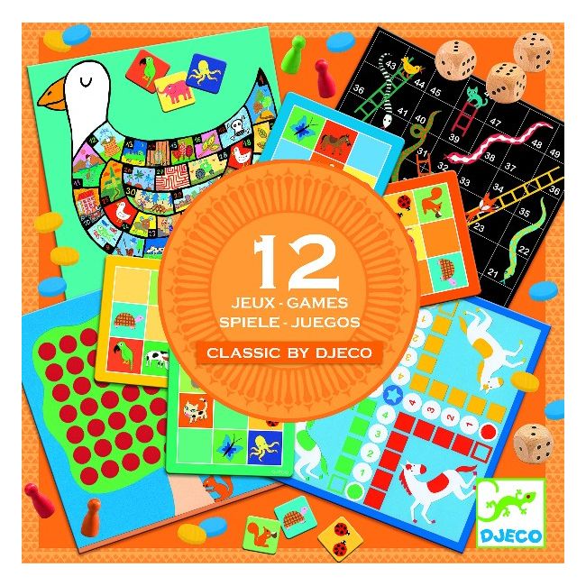12 jocuri clasice Djeco - BRBDJ05218