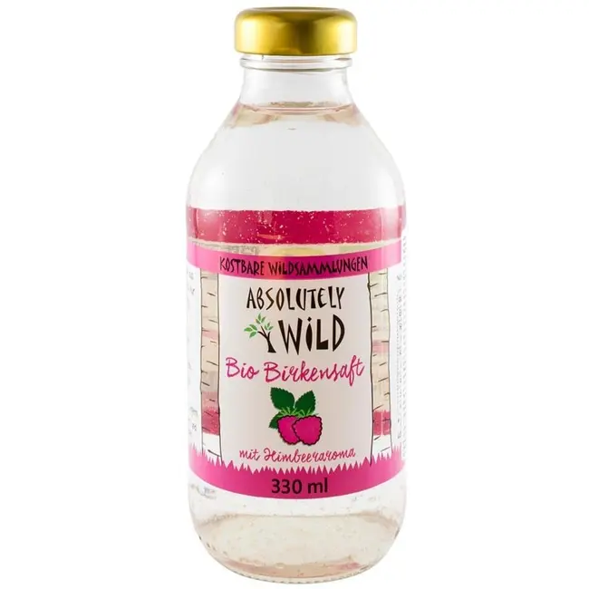 Absolutely Wild - Seva Bio din mesteacan cu zmeura, 330ml - PRNBG270826