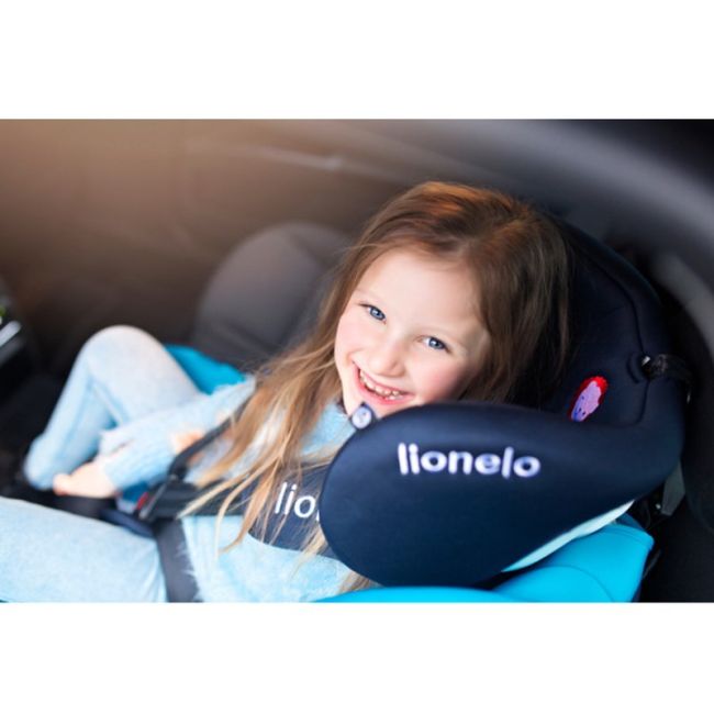 Lionelo - Scaun auto Bastiaan Pozitie de somn, Rotire 360 grade, 0-36 Kg, cu Isofix, Violet BYNLO-BASTIAAN_VIOLET