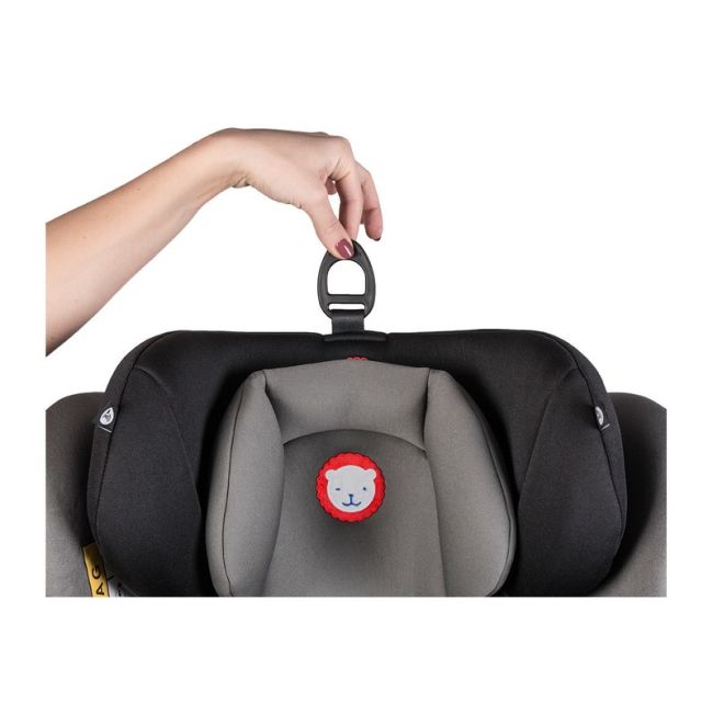 Lionelo - Scaun auto Bastiaan Pozitie de somn, Rotire 360 grade, 0-36 Kg, cu Isofix, Violet BYNLO-BASTIAAN_VIOLET