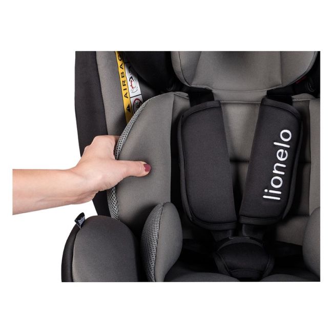 Lionelo - Scaun auto Bastiaan Pozitie de somn, Rotire 360 grade, 0-36 Kg, cu Isofix, Violet BYNLO-BASTIAAN_VIOLET