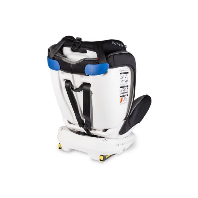 Lionelo - Scaun auto Bastiaan Pozitie de somn, Rotire 360 grade, 0-36 Kg, cu Isofix, Violet BYNLO-BASTIAAN_VIOLET
