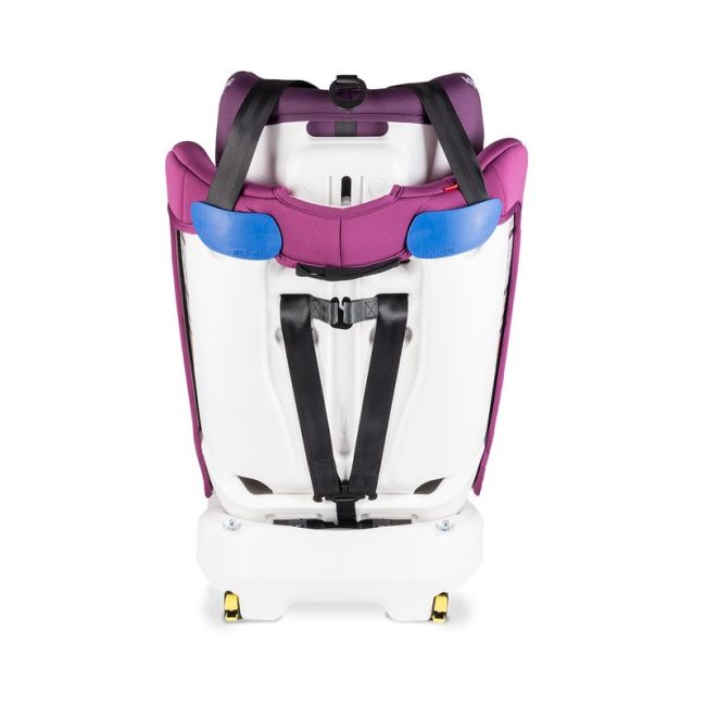 Lionelo - Scaun auto Bastiaan Pozitie de somn, Rotire 360 grade, 0-36 Kg, cu Isofix, Violet BYNLO-BASTIAAN_VIOLET