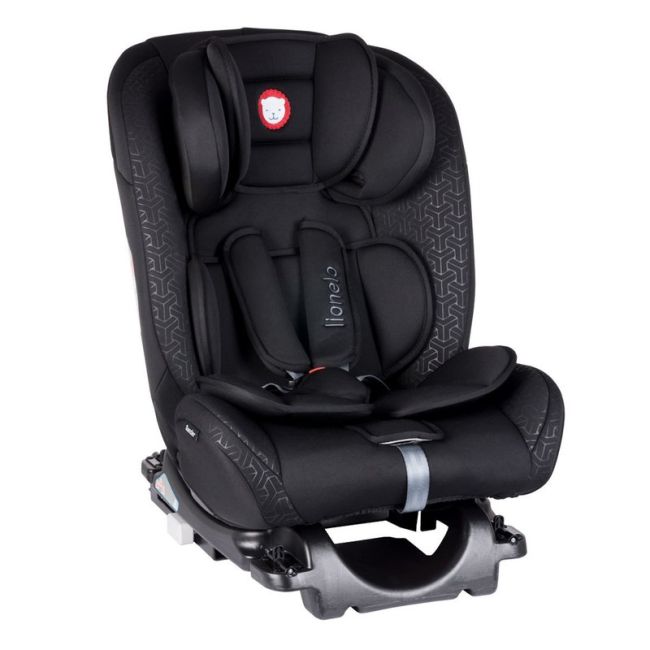 Lionelo - Scaun auto Sander Spatar reglabil, Pozitie de somn, 0-36 Kg, cu Isofix, Negru BYNLO-SANDER_BLACK