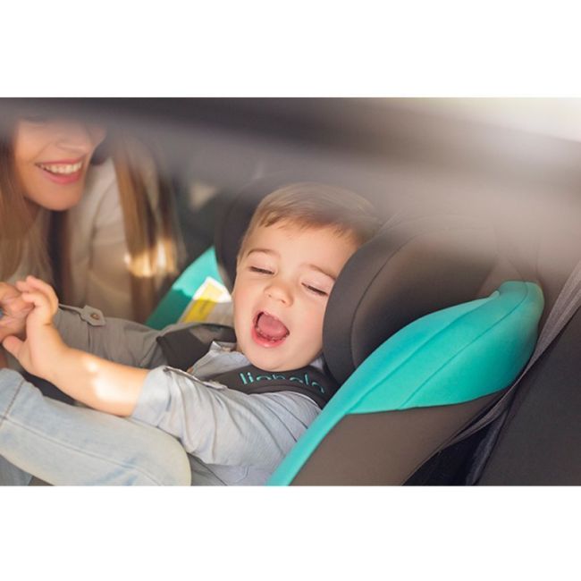 Lionelo - Scaun auto Sander Spatar reglabil, Pozitie de somn, 0-36 Kg, cu Isofix, Negru BYNLO-SANDER_BLACK