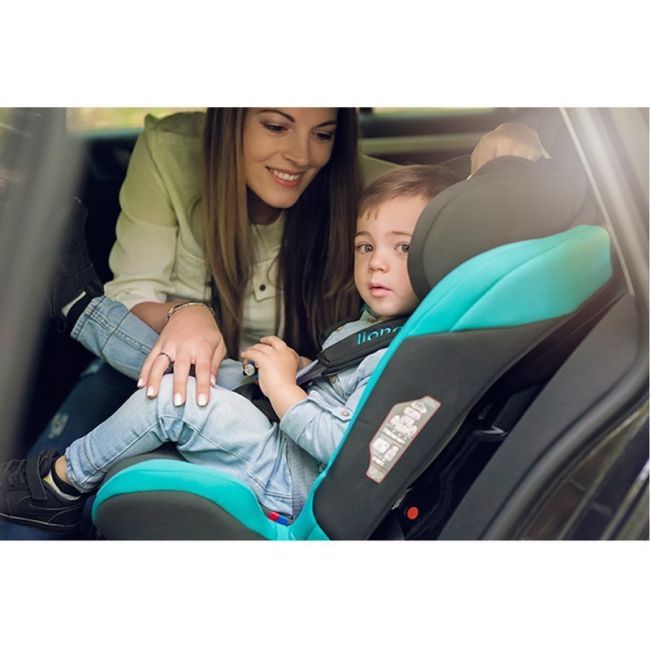 Lionelo - Scaun auto Sander Spatar reglabil, Pozitie de somn, 0-36 Kg, cu Isofix, Negru BYNLO-SANDER_BLACK
