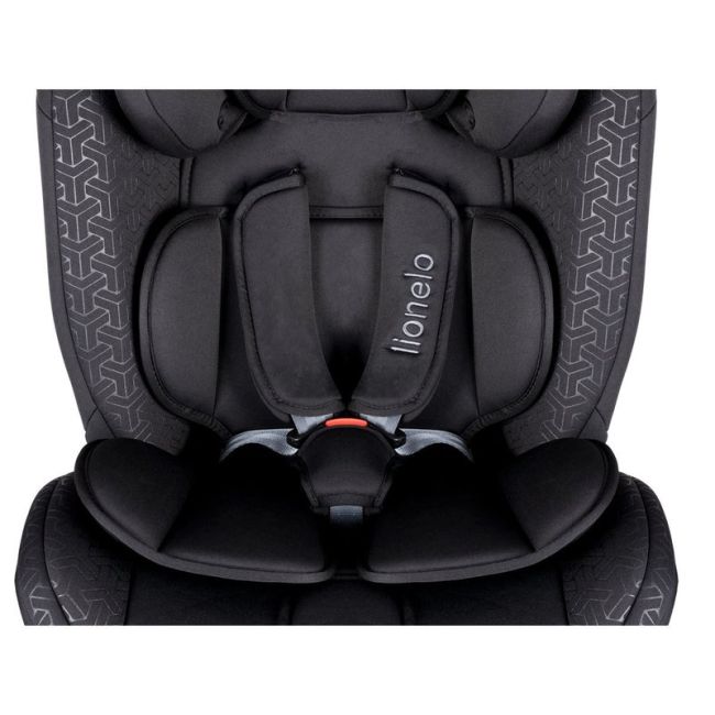 Lionelo - Scaun auto Sander Spatar reglabil, Pozitie de somn, 0-36 Kg, cu Isofix, Negru BYNLO-SANDER_BLACK