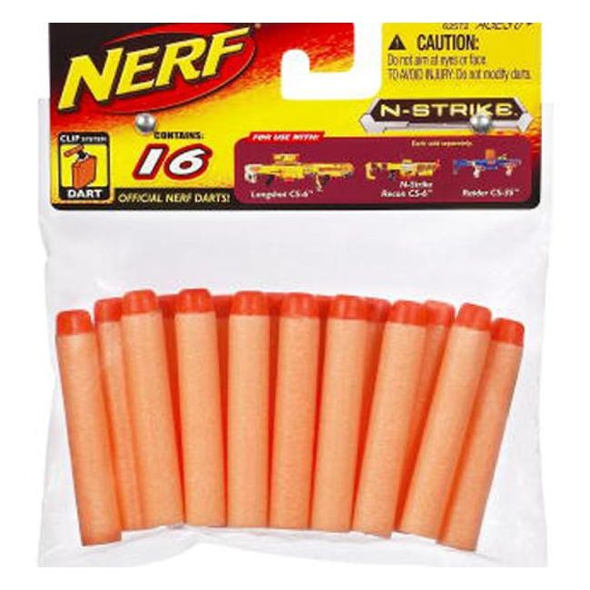 16 Pack Clip System Dart Ammo - NCRHB 62572
