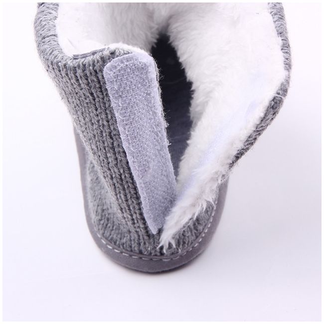 Cizmulite crosetate - Grey Teddy MD1814-c2.6-9 luni
