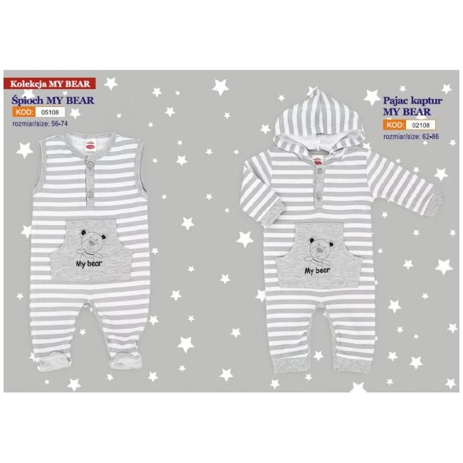 Pantalonasi fara botosei - my bear - Haine Bebelusi MK10108-6