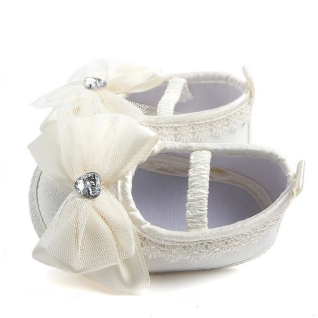 Pantofiori botez fetite - Fundita ivoire - MBD0810-5-p3.0-3 luni