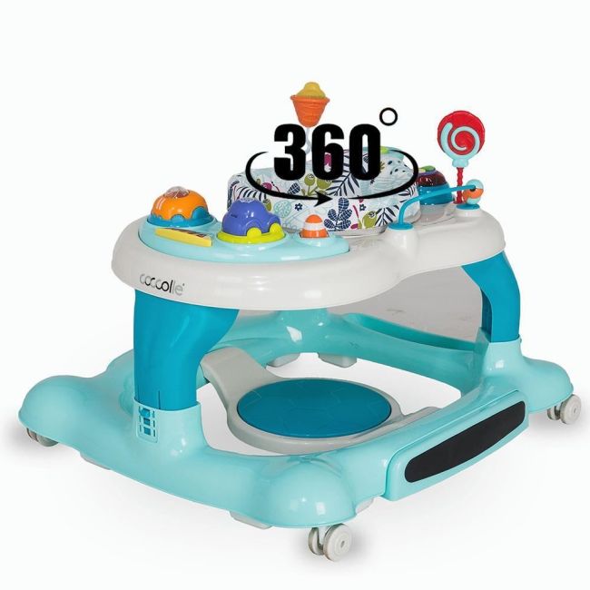 Premergator cu centru de activitati coccolle arlo albastru smb337072330