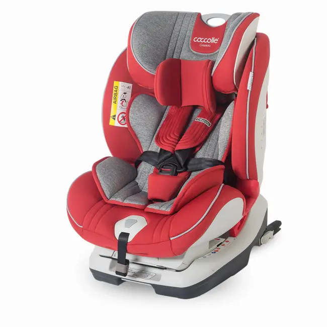 Scaun auto cu isofix grupa 0-36 kg coccolle cressida rosu smb338084620