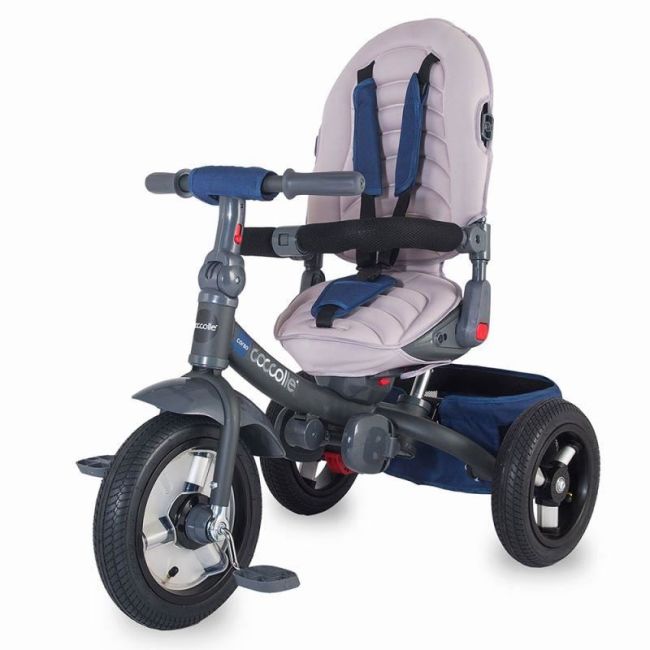 Tricicleta multifunctionala coccolle corso albastru smb337012130