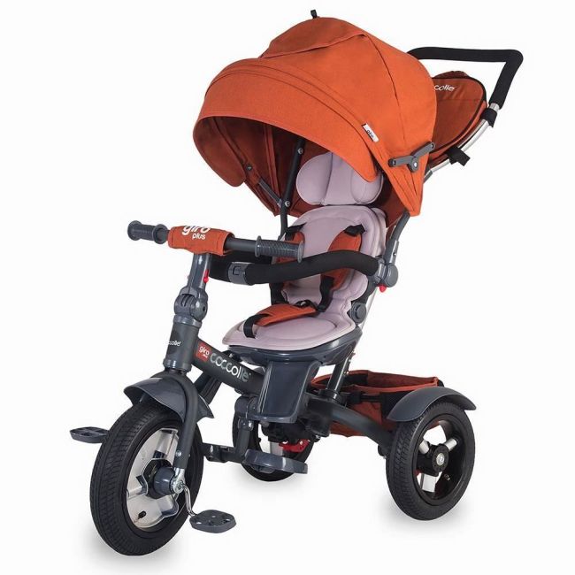 Tricicleta multifunctionala coccolle giro plus caramiziu smb337010645