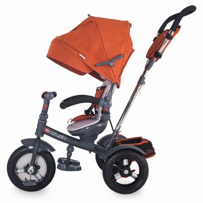 Tricicleta multifunctionala coccolle giro plus caramiziu smb337010645