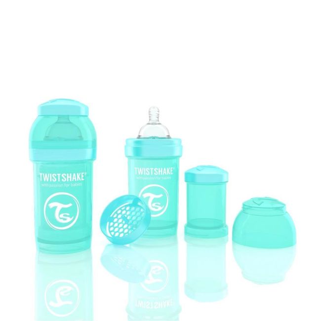 Biberon twistshake anti - colici 180 ml turcoaz smb336001031