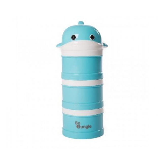 Containere lapte praf BO Jungle cu 4 compartimente Balena Albastra - SOLBJB531300