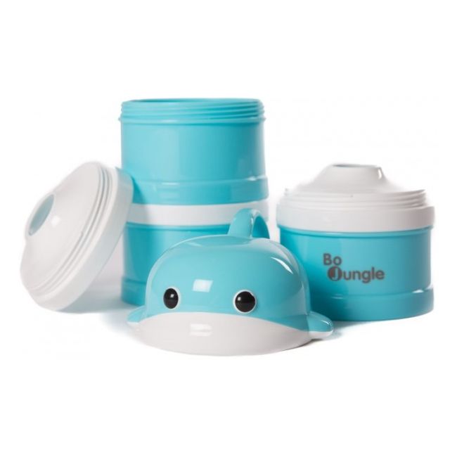 Containere lapte praf BO Jungle cu 4 compartimente Balena Albastra - SOLBJB531300