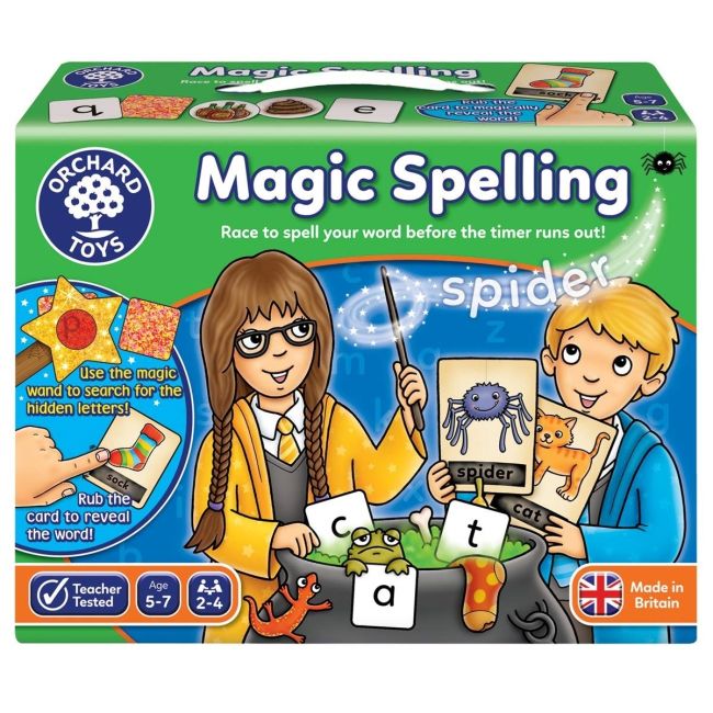Joc educativ in limba engleza Silabisirea Magica MAGIC SPELLING - OR093