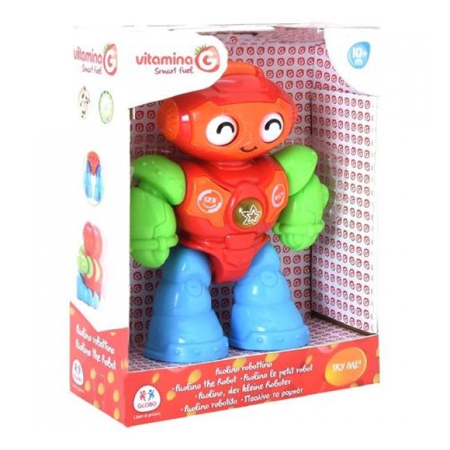 Robotel pentru copii cu sunete si lumini Globo - SOLGL05321