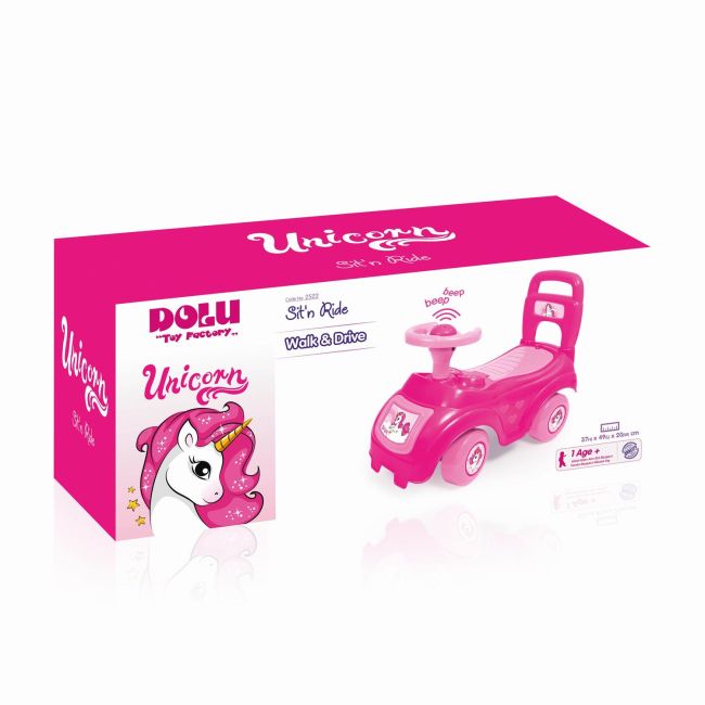 Prima mea masinuta roz - unicorn