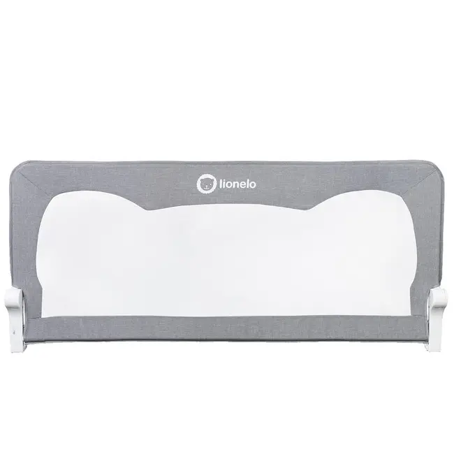 Lionelo - Bariera protectie pat Hanna, 150x66 cm, Gri BYNLO-HANNA