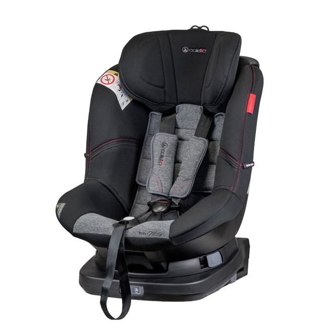 Scaun auto Millo rotativ 360 grade cu ISOFIX 0-18 kg Negru Coletto SUPcoletto_millo_negru