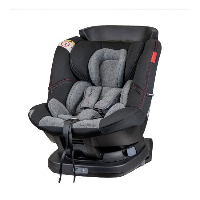 Scaun auto Millo rotativ 360 grade cu ISOFIX 0-18 kg Negru Coletto SUPcoletto_millo_negru